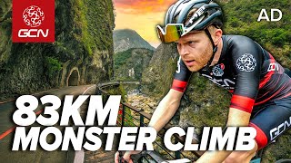 Racing The World’s HARDEST Hill Climb  Taiwan KOM Challenge [upl. by Lodhia]