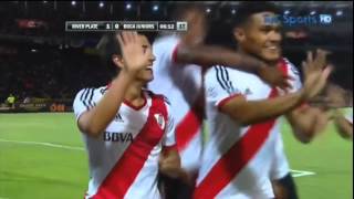 Gol de Lanzini River 2 Boca 0 Torneo de Verano 2014 [upl. by Luap294]