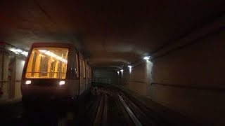 4K Toulouse Métro B  Jean JaurèsRamonville [upl. by Ioab]