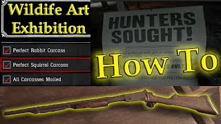 How to Complete the Wildlife Art Exhibition Stranger Quest in Red Dead Redemption 2 First Step [upl. by Stoller]