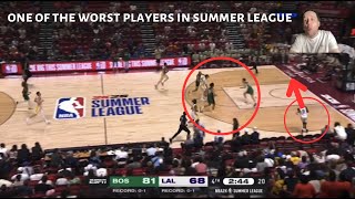 BRONNY JAMES is one of the worst players in summer league [upl. by Myrwyn]