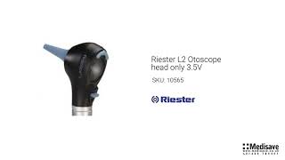 Riester L2 Otoscope head only 3 5V 10565 [upl. by Anauqaj]