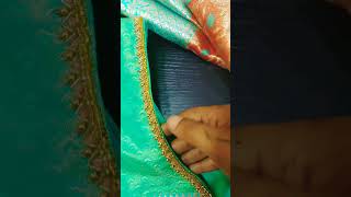 simple handwork blouse design for bride bride blouse marriage trending yt shorts [upl. by Ellehcil]