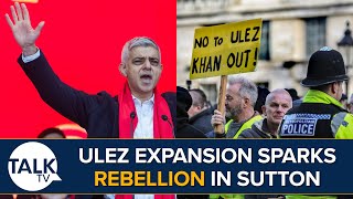 Sadiq Khans ULEZ Expansion Sparks Rebellion In London [upl. by Atilol]