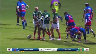 Marvin Kampher try in the Saldanha Super 8 Easter Rugby Tournament [upl. by Latisha678]