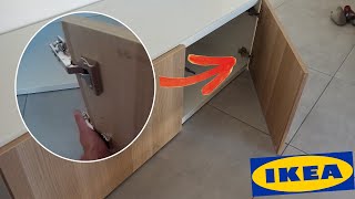 IKEA Installation BESTÅ Door  installer porte [upl. by Anerrol]