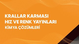 Krallar Karması TYT Denemeleri l Hız ve Renk Yayınları Kimya Çözümleri [upl. by Netsriik]