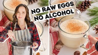 Cooked Eggnog Recipe No Alcohol [upl. by Czarra]