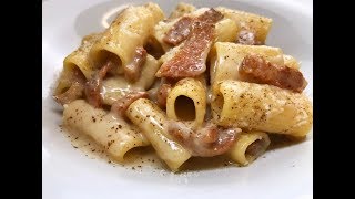 RIGATONI ALLA GRICIA  CUCINANDOMELAGODO [upl. by Irb]