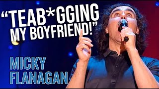 Provoking the Vicar  Micky Flanagan Back In The Game Live [upl. by Ahsinnor]