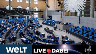 BUNDESTAG Bürgergeld auf der Zielgeraden  Heute wird abgestimmt  WELT Live dabei [upl. by Kelam]