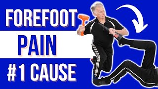 Metatarsalgia Foot Pain Fixed In ONE Step No Pun Intended [upl. by Regnig102]