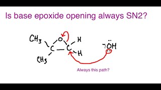 Base Catalyzed Epoxide Opening [upl. by Gnohc]