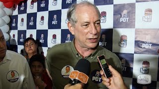 Em Quixeramobim Ciro Gomes se diz traído por Cid e Camilo [upl. by Cacilie]