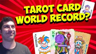 Thats A Lotta Tarot Cards Fortune Teller Word Record Attempt [upl. by Rayna357]