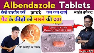 Albendazole  Albendazole Tablets Uses  Albendazole Syrup Dose For Child  Anti Parasitic Medicine [upl. by Torras]