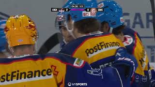 Game Highlights EHC Kloten vs GenèveServette HC 43 [upl. by Aelrac367]