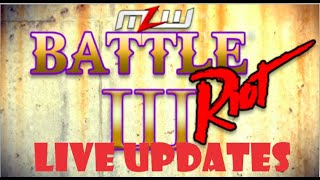 MLW BATTLE RIOT 3 LIVE [upl. by Yelrahc572]