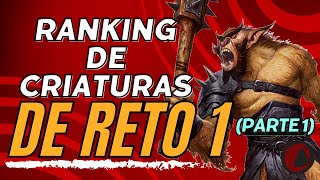 Ranking de todas las Criaturas de Reto 1 de Calabozos y Dragones 5e Parte 1 [upl. by Anitsyrc915]