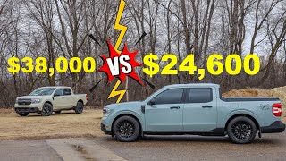 Ford Maverick XL VS Lariat  Worth 14000 More [upl. by Nahtnamas]