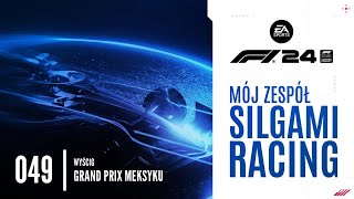 F1 24 Mój Zespół  Epizod 49  GP Meksyku Grand Prix 107 trudności [upl. by Smitty829]