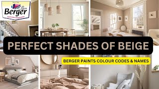 Top 10 beige paint color codes Berger Paints  Berger Paints Beige Colour Codes  Beige Colour [upl. by Keelby]