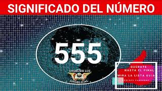 NUMEROLOGÍA🤍Significado del número 555 Numero 555 en lo espiritual🙏numero 555 NUMERO [upl. by Nilram]