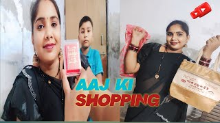 Aaj Ki Shopping Vlog 🛍️ [upl. by Dutch]