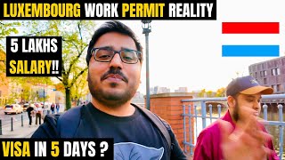 REALITY OF LUXEMBOURG amp POLAND WORK PERMIT VISA Jobs amp Salary in Europe for Indians Poland Country [upl. by Adnilrem]