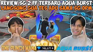 REVIEW SG 2 FF TERBARU WARNA BIRU LANGSUNG GUA TES ADU SAMA SG OPM ATRIBUTNYA HAMPIR SAMA CUY😱 [upl. by Langdon]