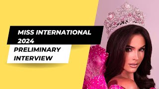 Miss International 2024 Preliminary Interview Competition Part 2 [upl. by Vallery]