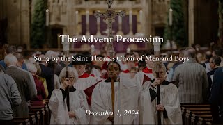 The Advent Procession December 1 2024 [upl. by Eninej276]