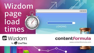 Wizdom intranet page load times on SharePoint Modern [upl. by Kaufmann779]