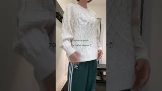 ADIDAS Trefoil Sweater JN8318 202409 [upl. by Annayad]