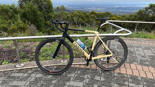 Borrowing Canyon Gravel bike from Tour down under [upl. by Thanasi]