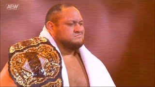 Samoa Joe Entrance  AEW Dynamite January 17 2024 [upl. by Nnewg]