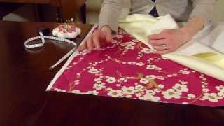 How to Make Thermally Lined Curtains  Part 4 of 5  National Trust [upl. by Marra]