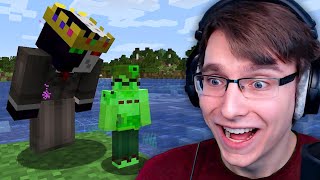 We Became Hilarious Mob Hybrids in Minecraft [upl. by Straus]