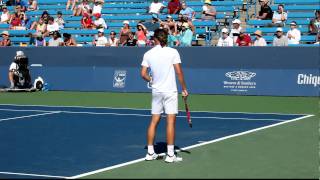 Alexandr Dolgopolov  Strange service motion [upl. by Sivatnod]