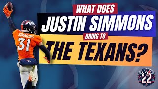 Is Justin Simmons the Mahomes killer that the Texans are missing [upl. by Artcele]