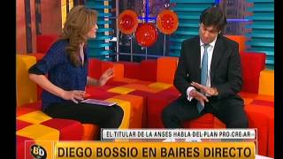 Diego Bossio en Baires Directo  Telefe Noticias [upl. by Sue738]