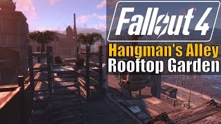 Fallout 4  Rooftop Garden [upl. by Etnemelc334]