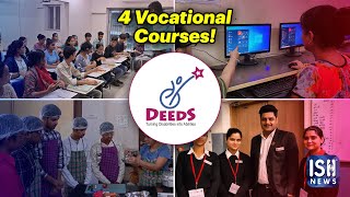 DEEDS Offer 4 Vocational Courses For the Deaf  ISH News [upl. by Byran]