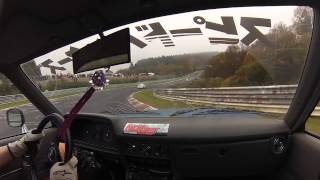 Underground Garage Cressida Nordschleife drift  OnboardHelmet Cam [upl. by Dorthy]