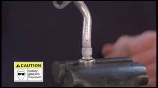 How to Repair an Air Conditioning Hose Assembly [upl. by Weissman563]