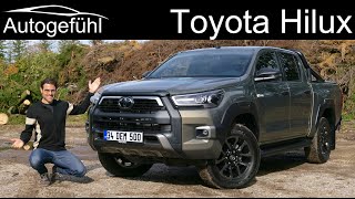 Toyota Hilux FULL REVIEW 2021 facelift Hilux double cab Invincible  Autogefühl [upl. by Acassej]