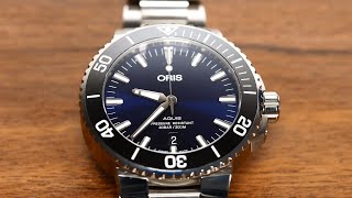 Oris Aquis Date 2017 Review  Best Diver under 2000 [upl. by Stricklan73]