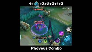 Revamped Phoveus Combo mobilelegends mlbb tutorial guide [upl. by Anon]