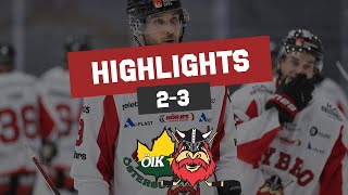 Highlights Östersund  Nybro Vikings 23 [upl. by Dranoc568]