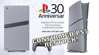 ANOTHER PS5 30TH ANNIVERARY RESTOCK IS CONFIRMED AND COMING  BEST BUY TIPS PLAYSTATION 5 NEWS SONY [upl. by Atselec]